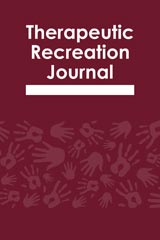Cover image of Therapeutic Recreation Journal